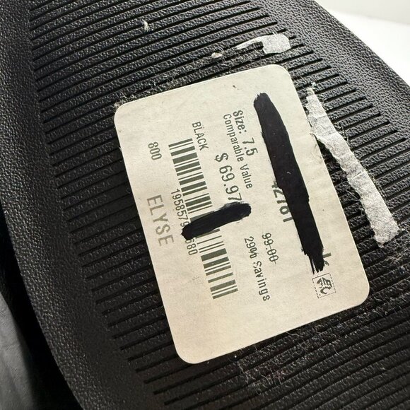 DV Dolce Vita Elyse Black Over The Knee Boots Womens 7.5 Block Heel Riding Style - Picture 9 of 10